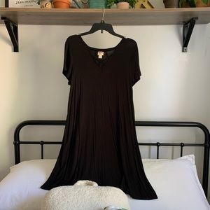 Black T-Shirt Dress